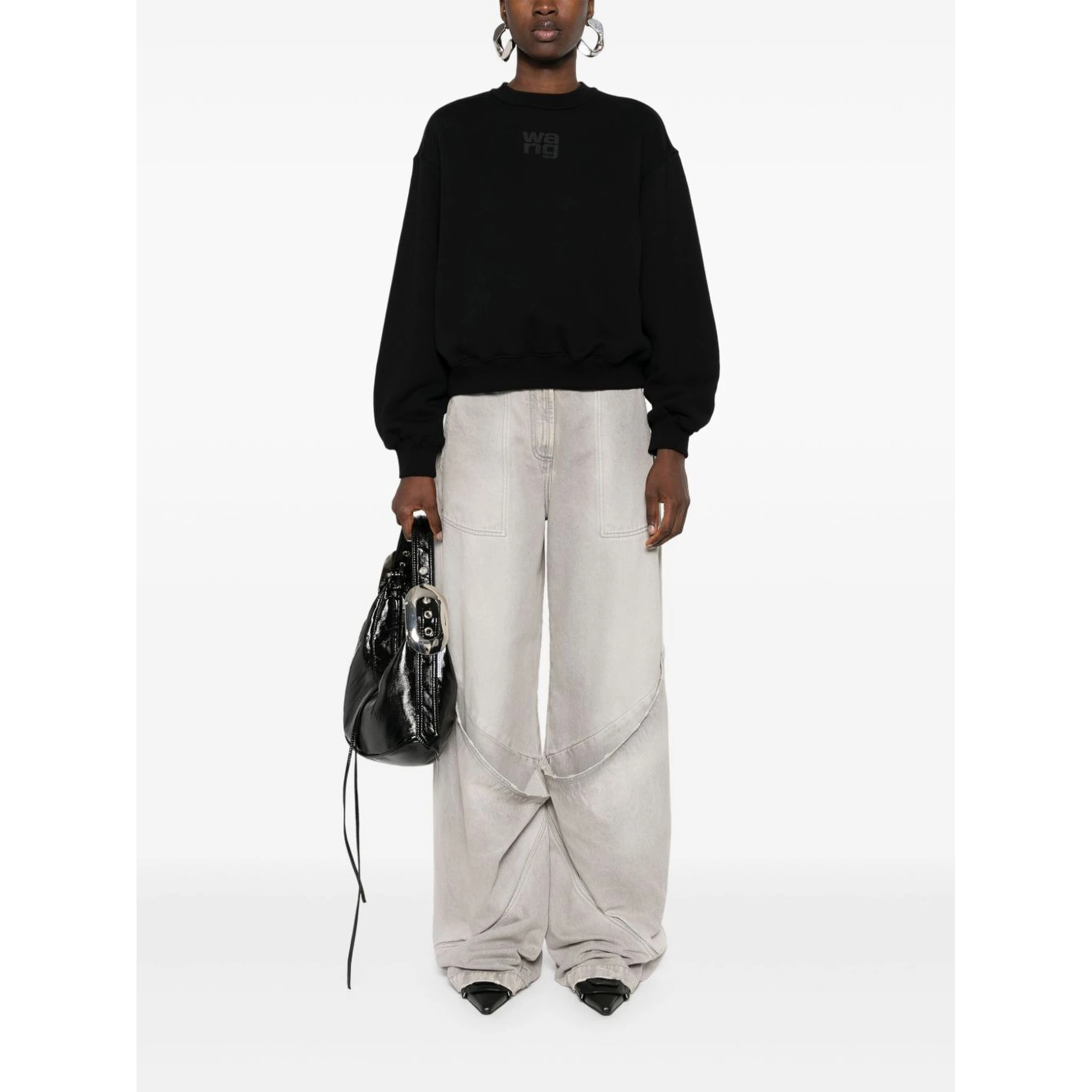 Alexander Wang Sweaters Black