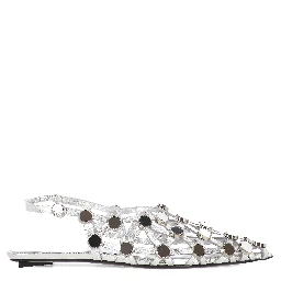 The Attico Sandals Silver