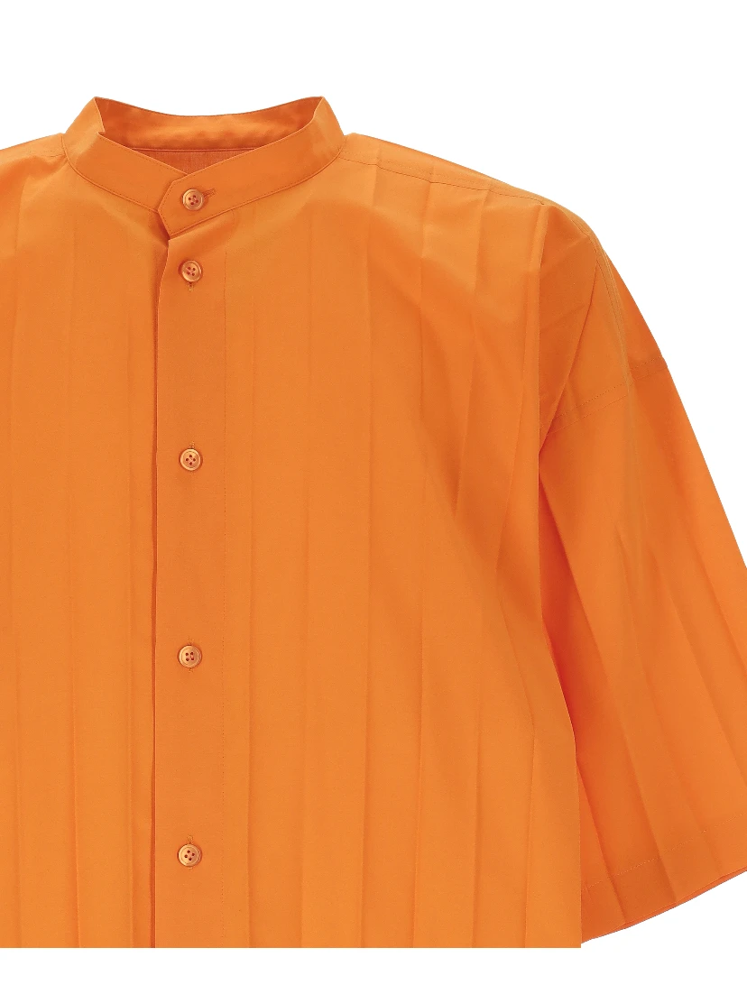 Issey Miyake Shirts Orange