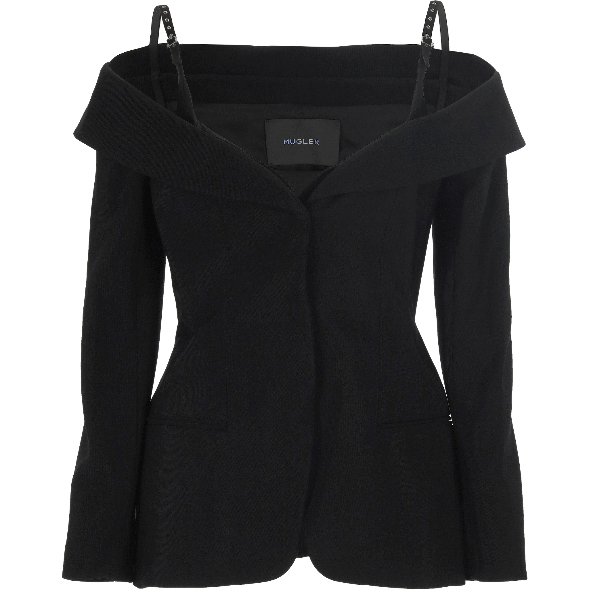 MUGLER Jackets Black