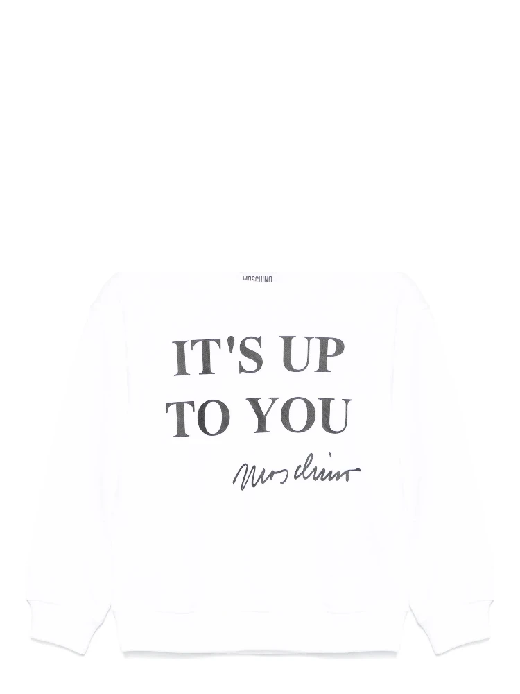 Moschino Sweaters White
