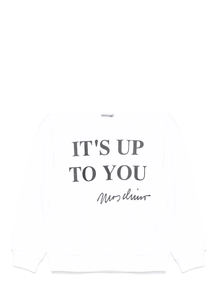 Moschino Sweaters White