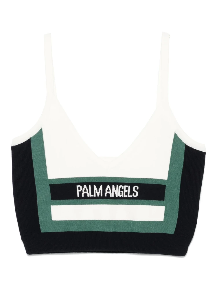 Palm Angels Top Blue