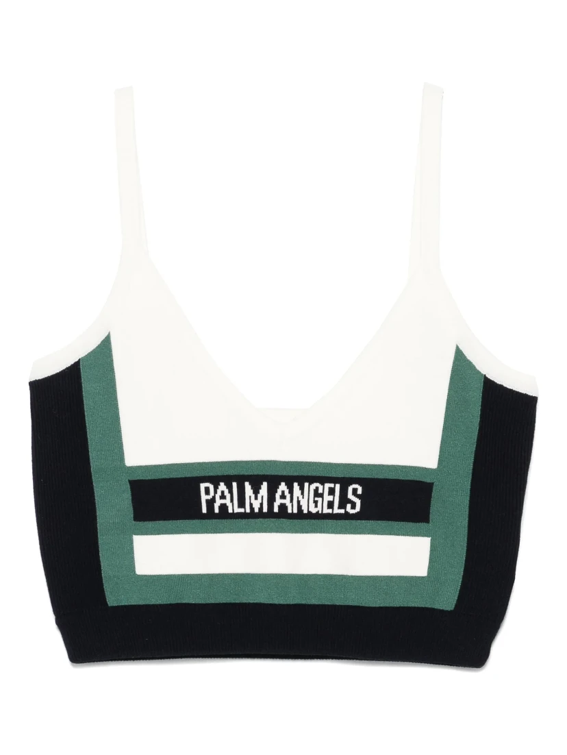 Palm Angels Top Blue