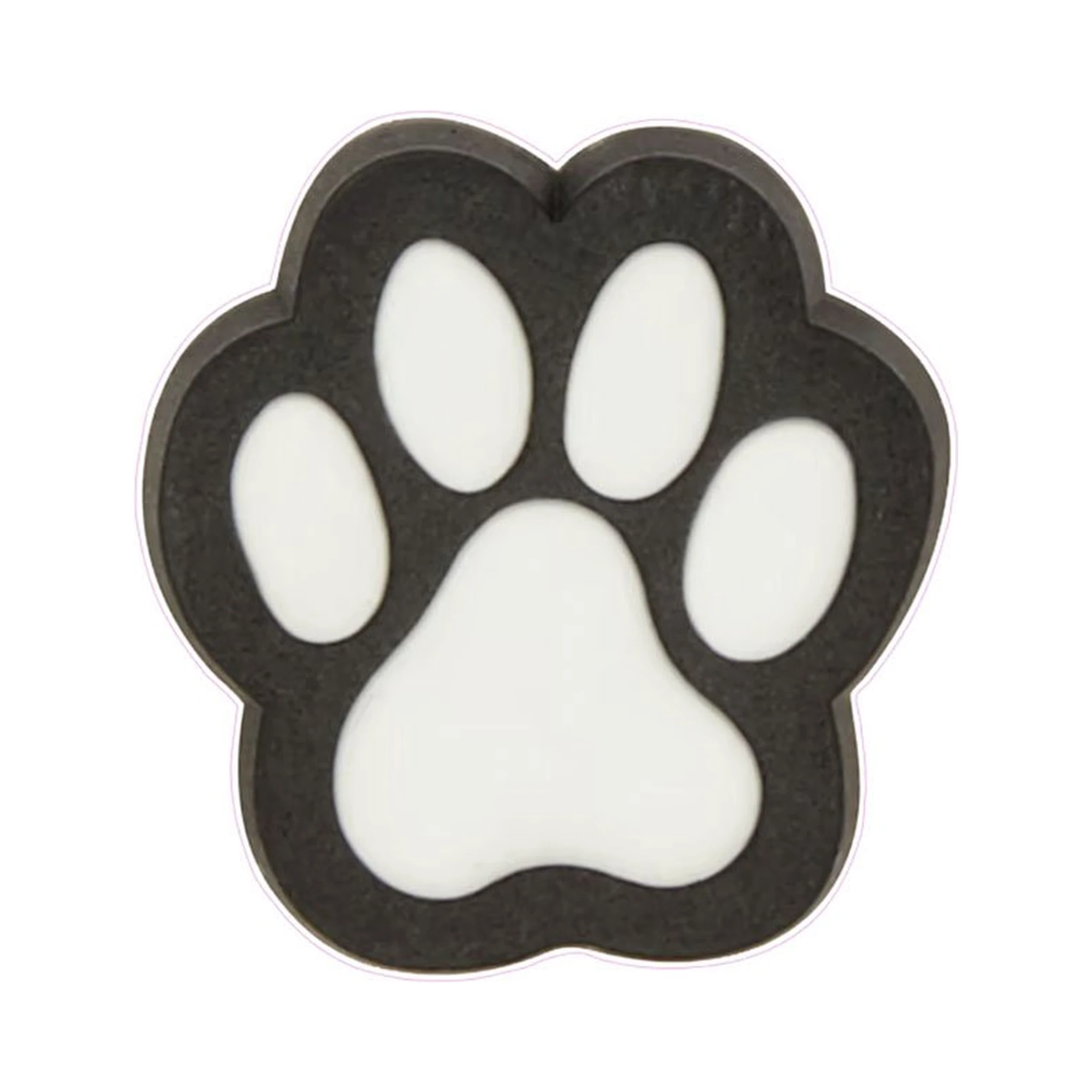 Paw Print Croc Charm