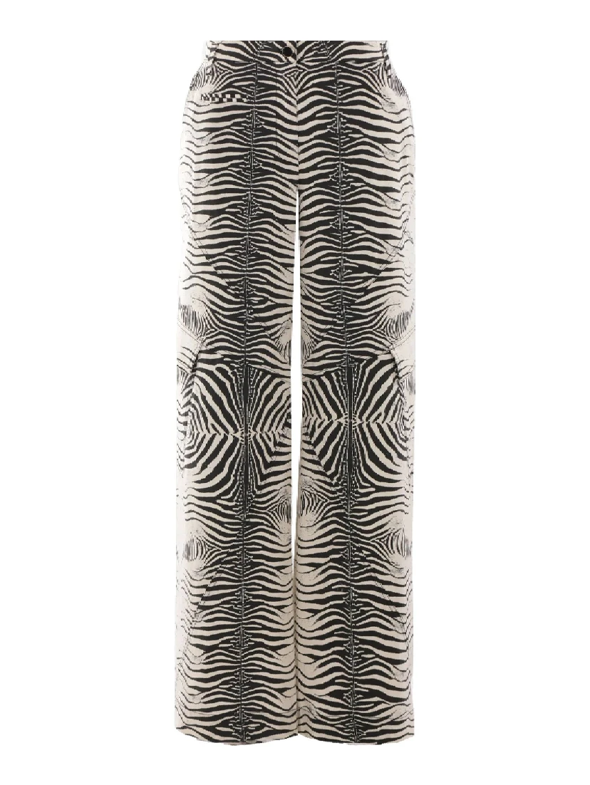 Roberto Cavalli Trousers White