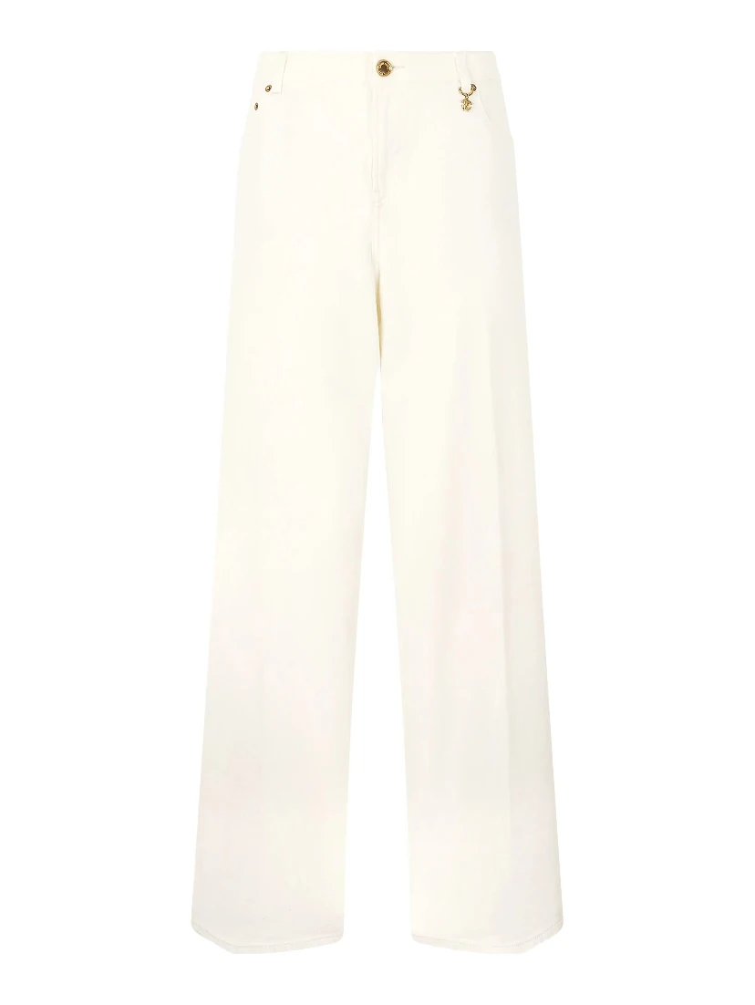 Roberto Cavalli Trousers White