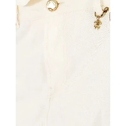 Roberto Cavalli Trousers White