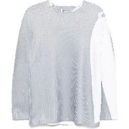 قمصان Comme des Garçons باللون الرمادي