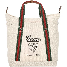 large printed canvas tote bag