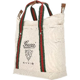 large printed canvas tote bag