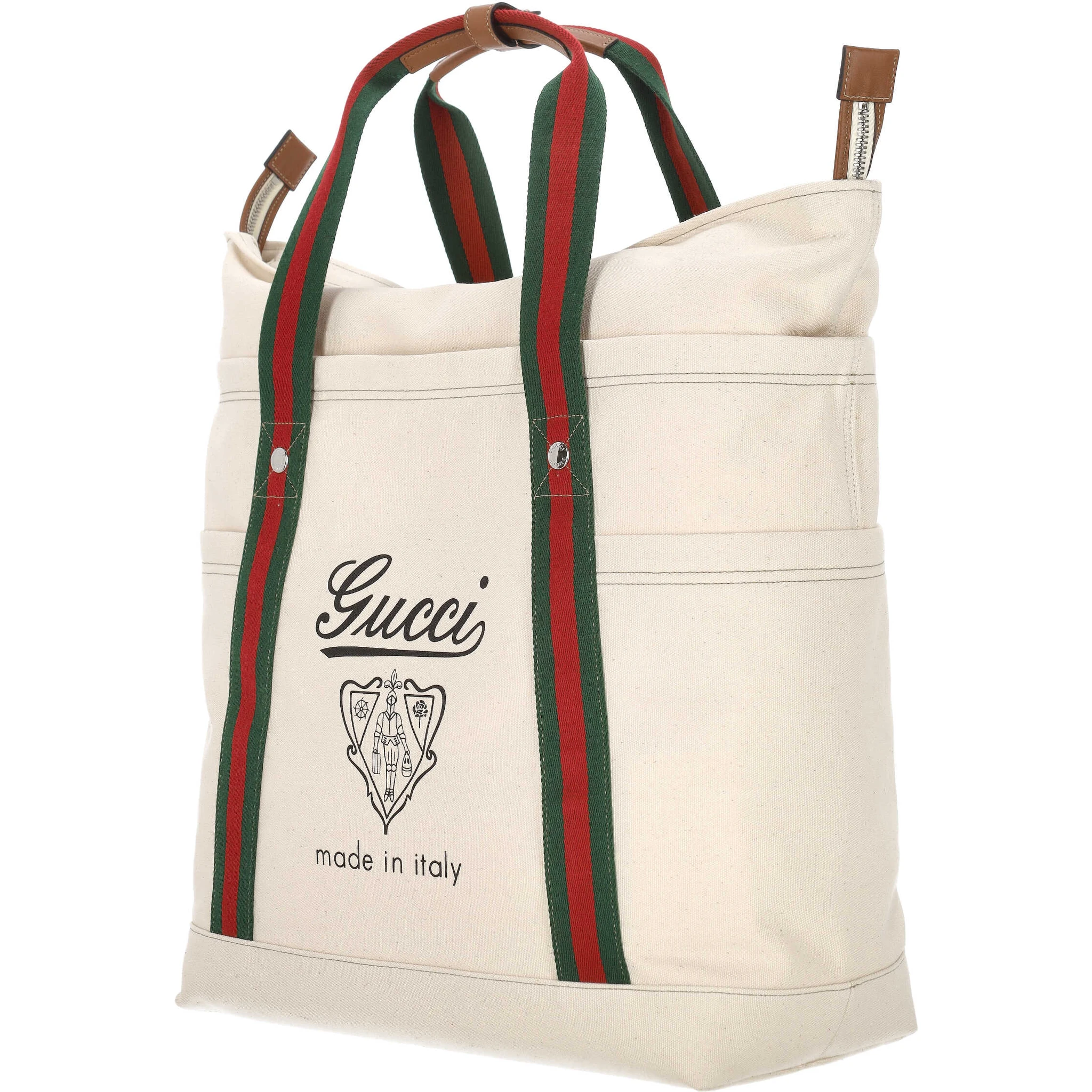 large printed canvas tote bag