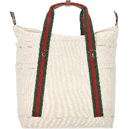 large printed canvas tote bag