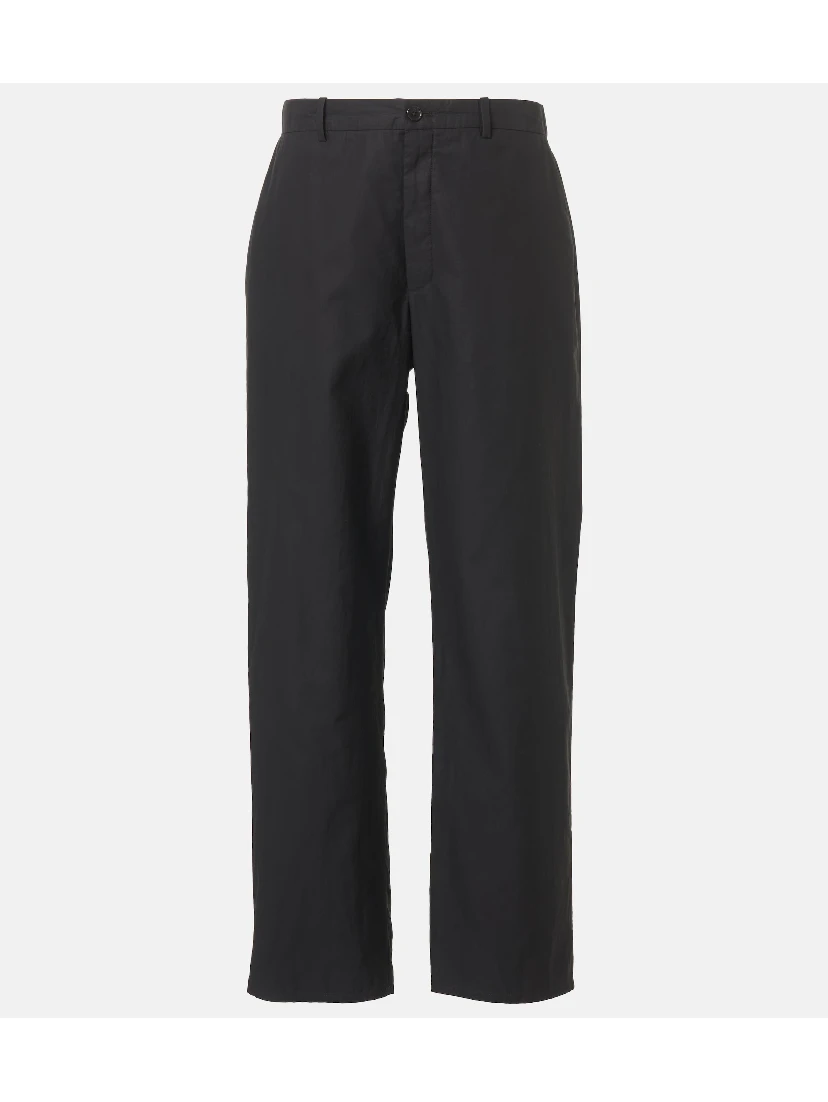The Row Trousers Black