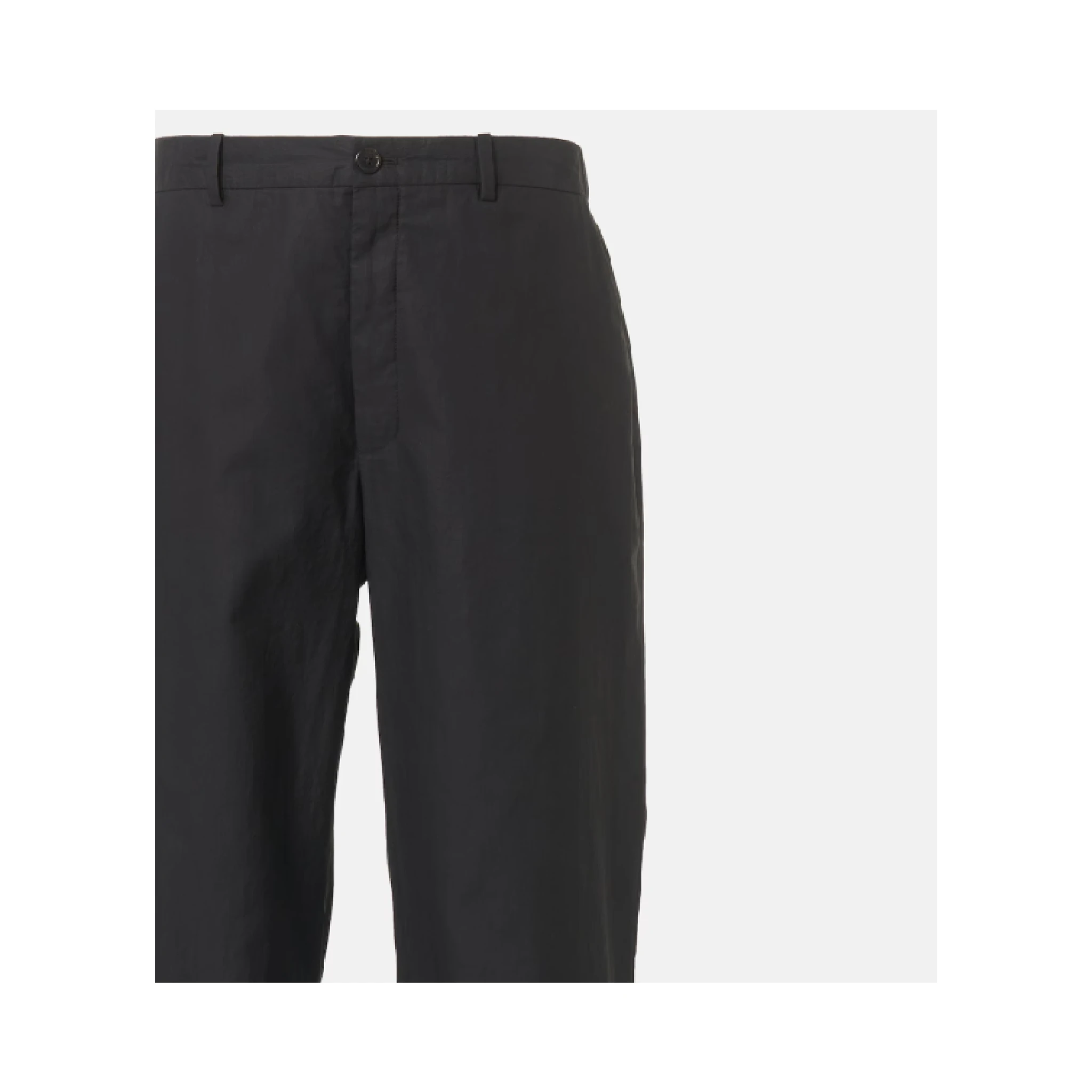 The Row Trousers Black