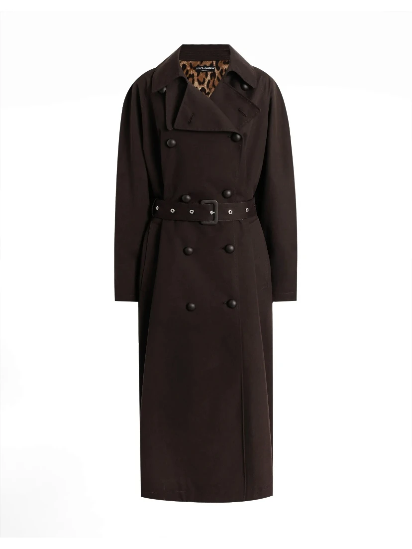 Dolce & Gabbana Coats Dark Brown