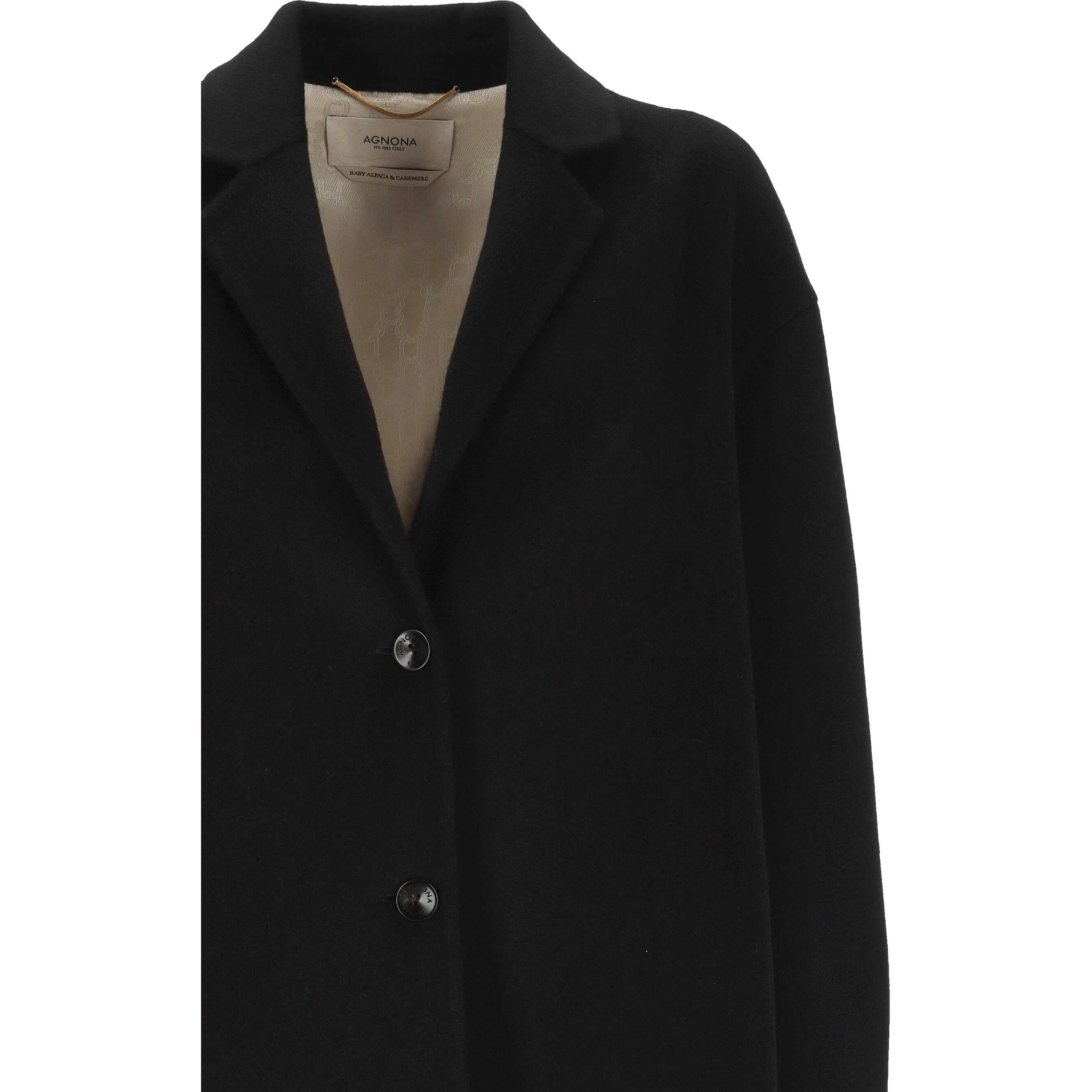 Agnona Coats Black