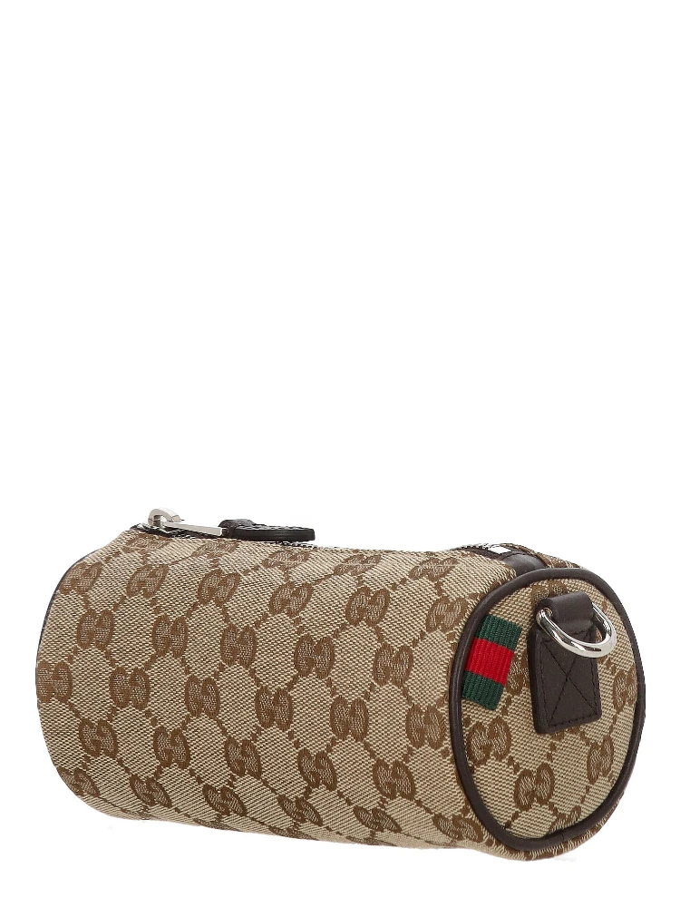 GG canvas mini cylinder bag alternative