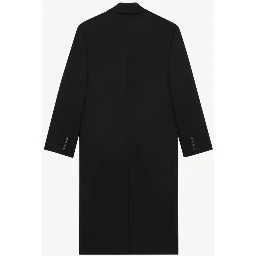 Saint Laurent  Coats Black