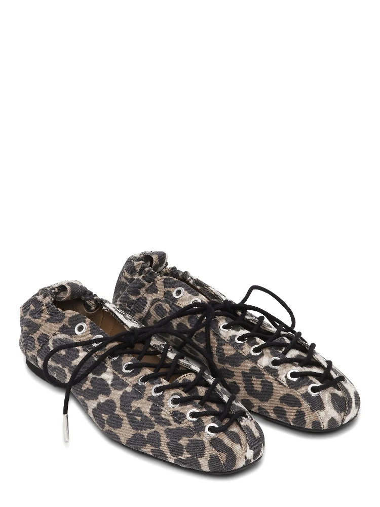 GANNI Flat shoes Brown alternative