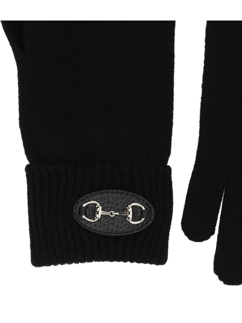 Gucci Gloves Black