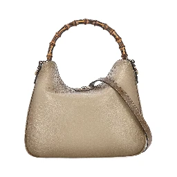 Diana bamboo-handle tote bag