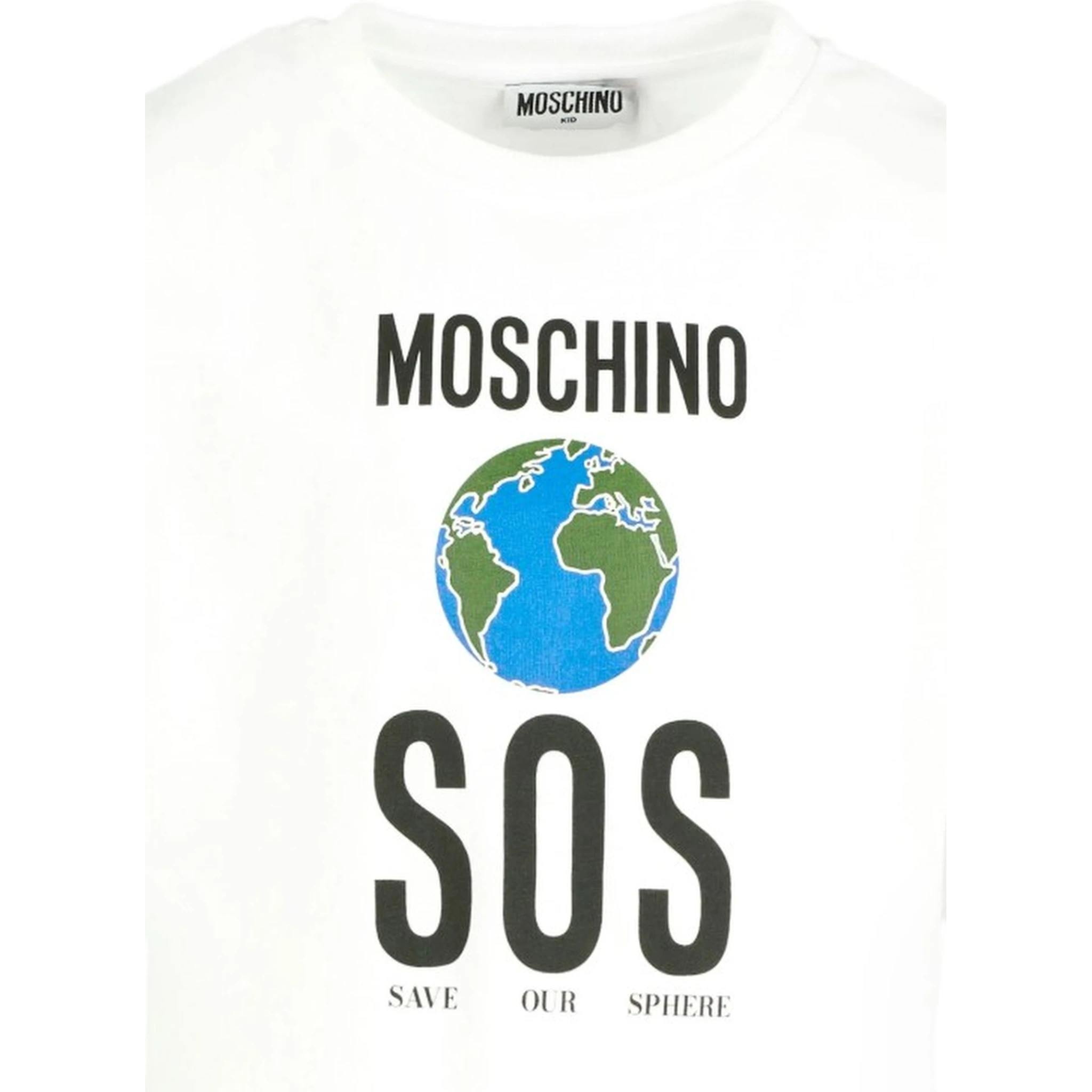Moschino T-shirts and Polos White
