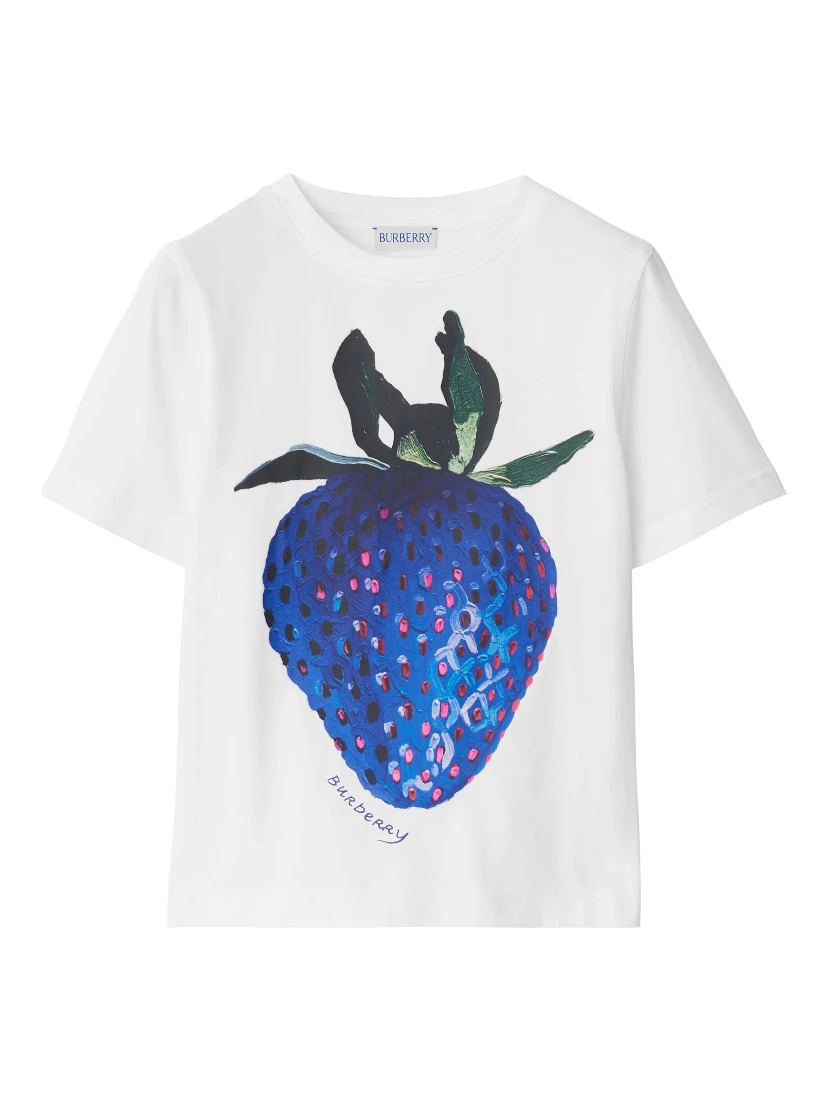 Burberry Kids T-shirts and Polos White