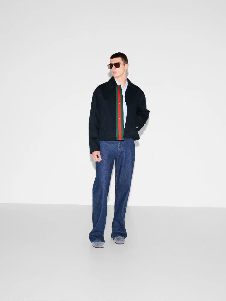 Gucci Jackets Blue alternative