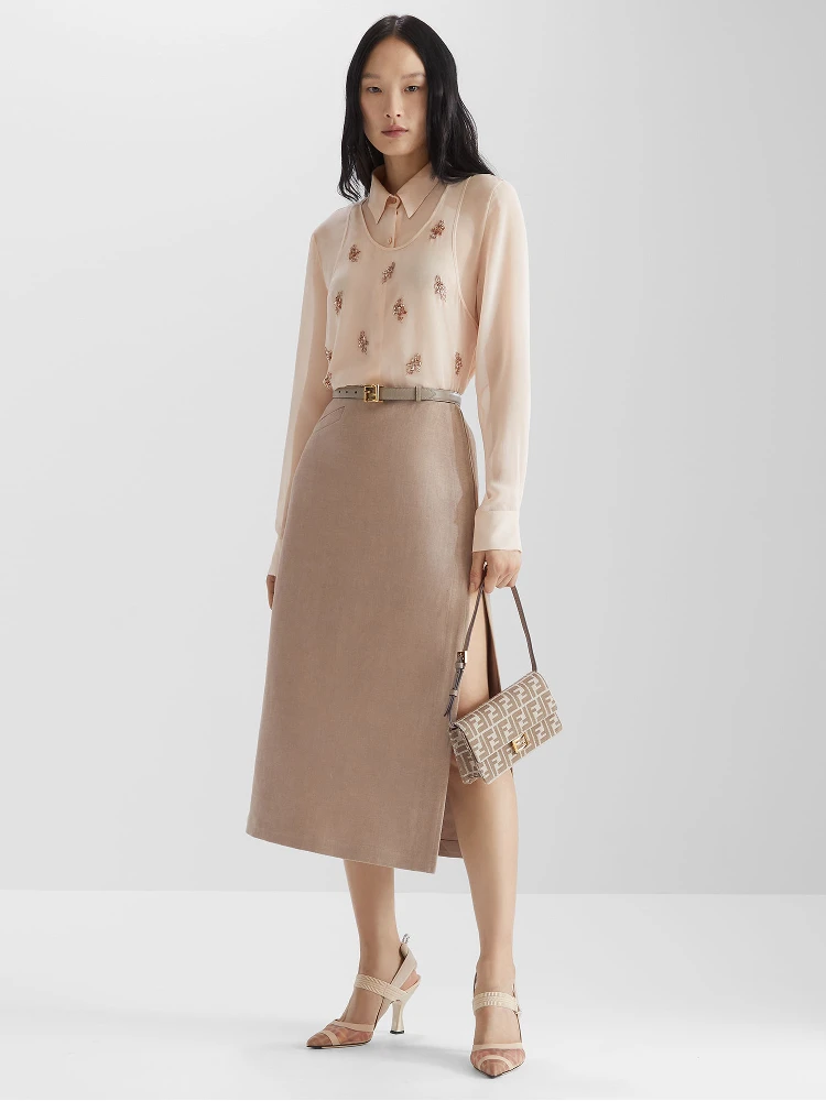 Fendi Skirts Beige alternative