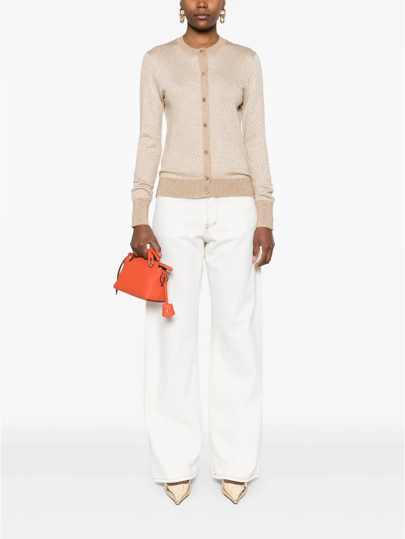 Fendi Sweaters Beige
