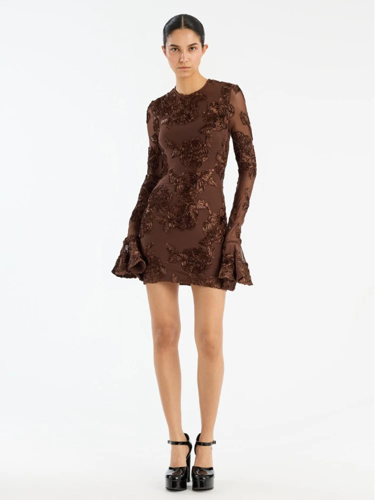 Rotate Dresses Brown alternative