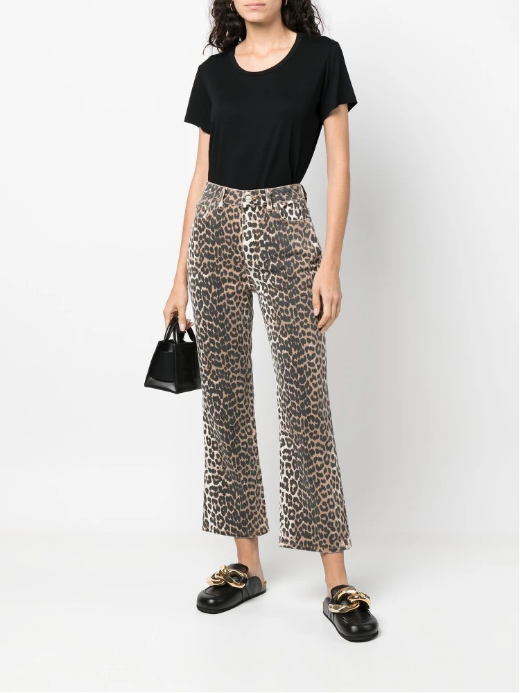 GANNI Jeans Brown alternative