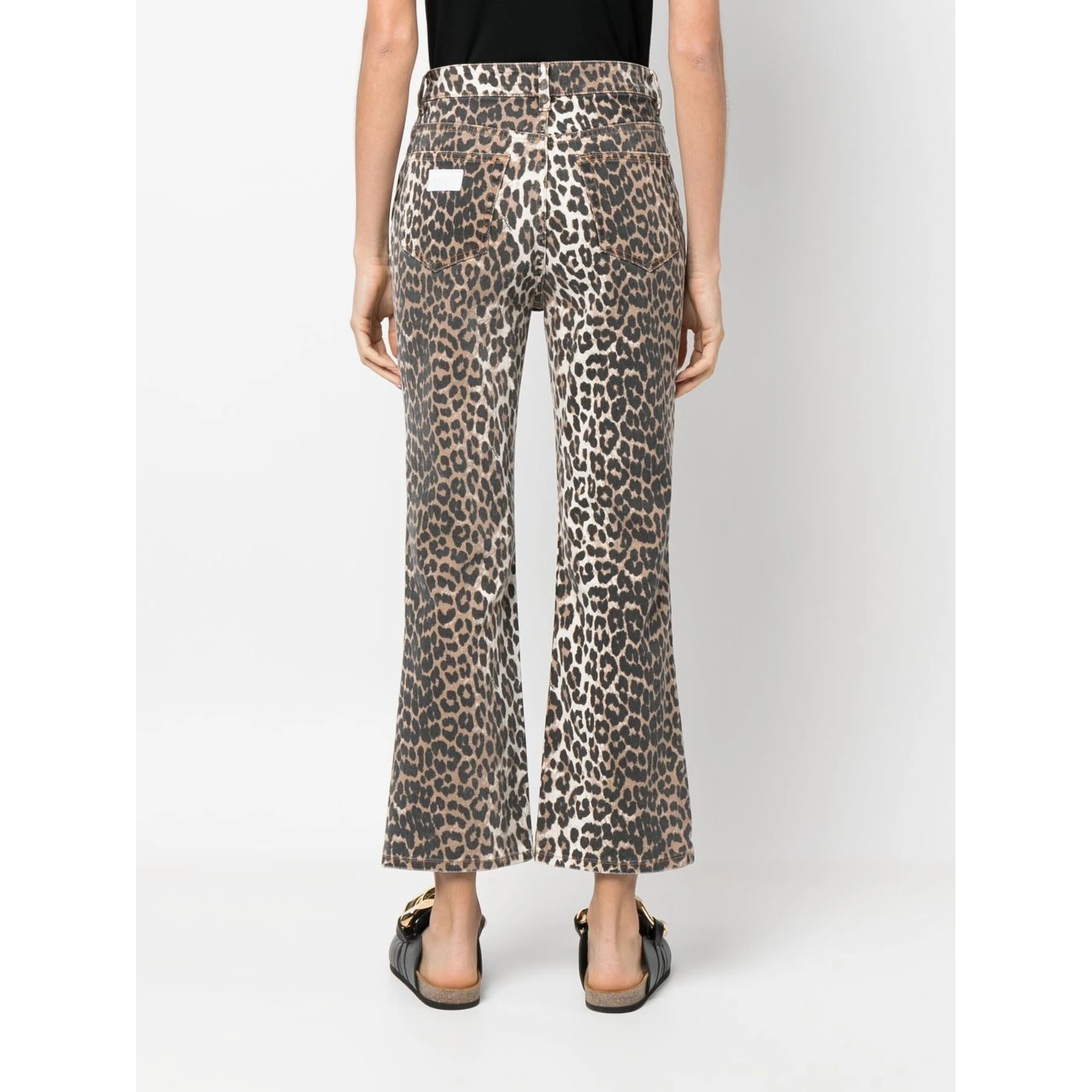 GANNI Jeans Brown