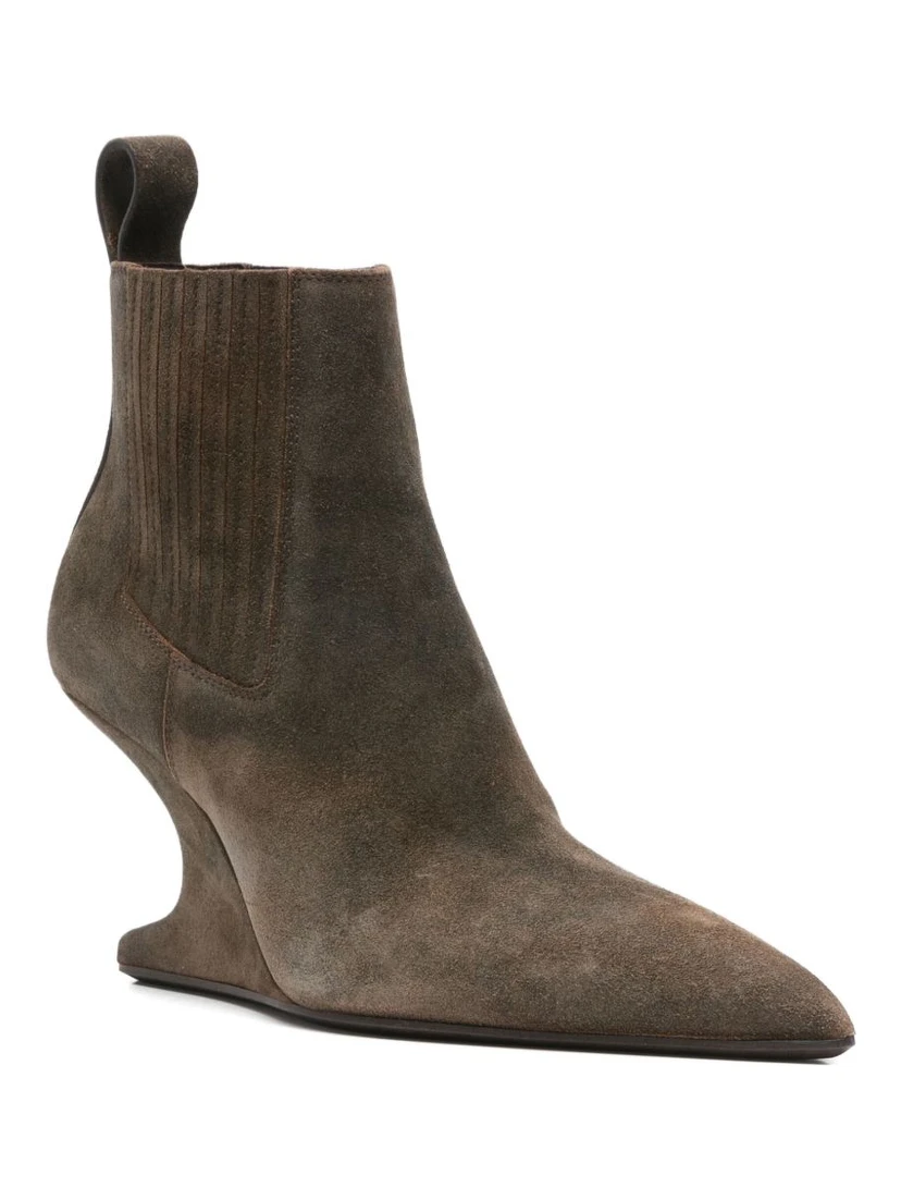 Rick Owens Boots Brown