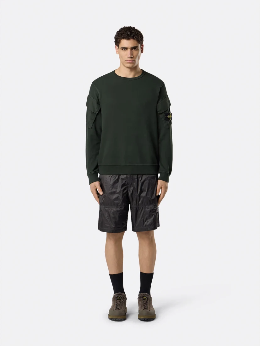 Stone Island Sweaters Green