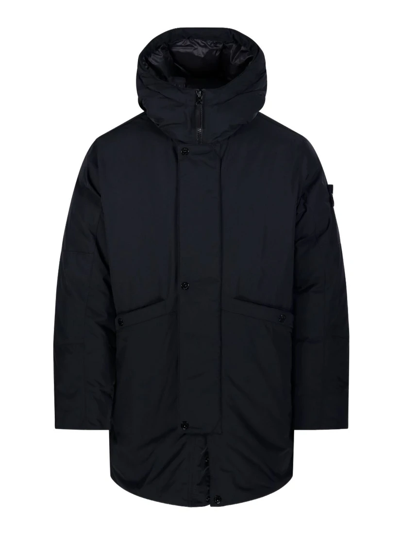 Stone Island Coats Black