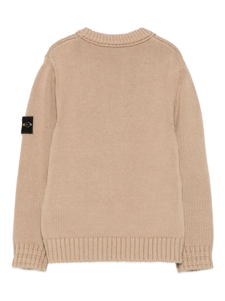 STONE ISLAND KIDS Sweaters Beige alternative