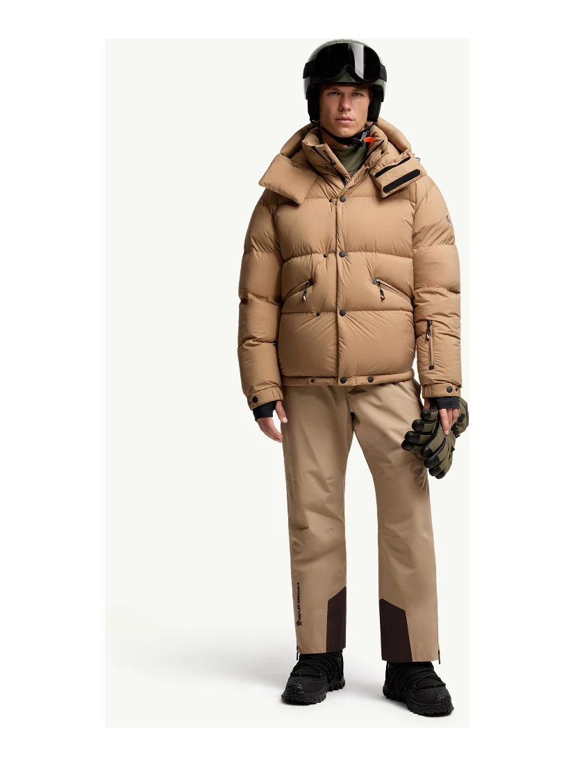 Moncler Coats Brown