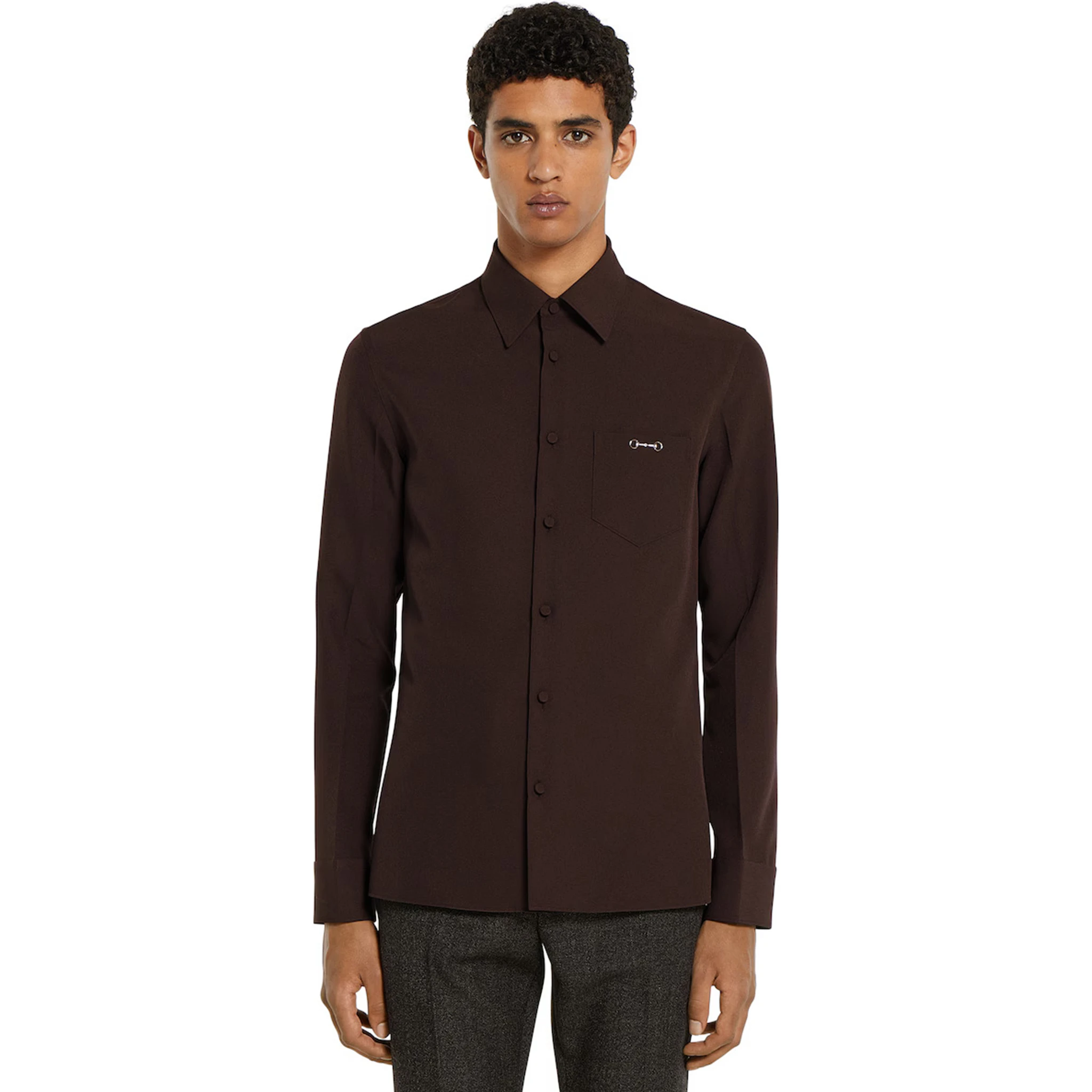 Gucci Shirts Brown