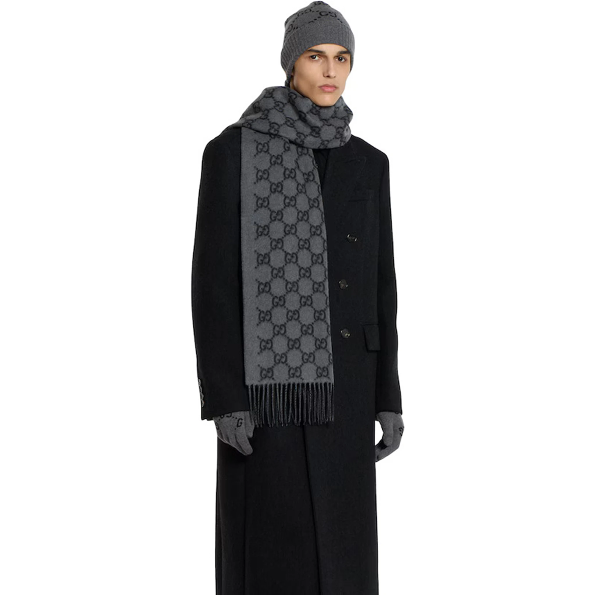 Gucci Scarfs Grey