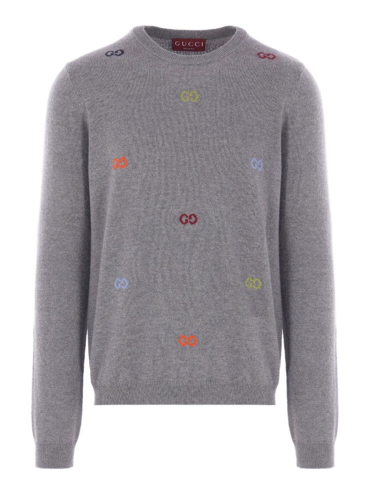 Gucci Sweaters Grey