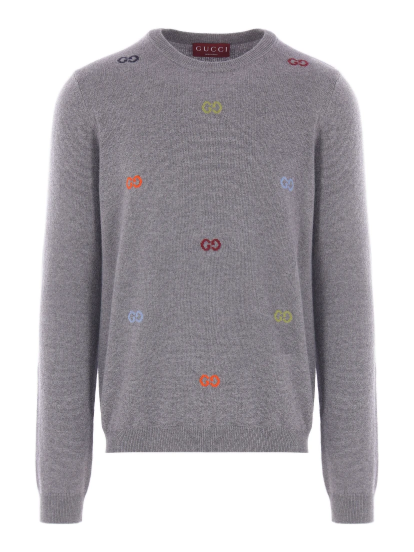 Gucci Sweaters Grey