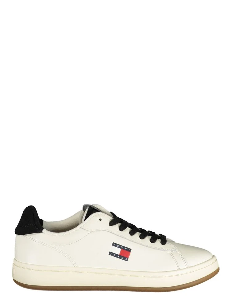 White Leather Women Sneaker