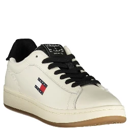 White Leather Women Sneaker