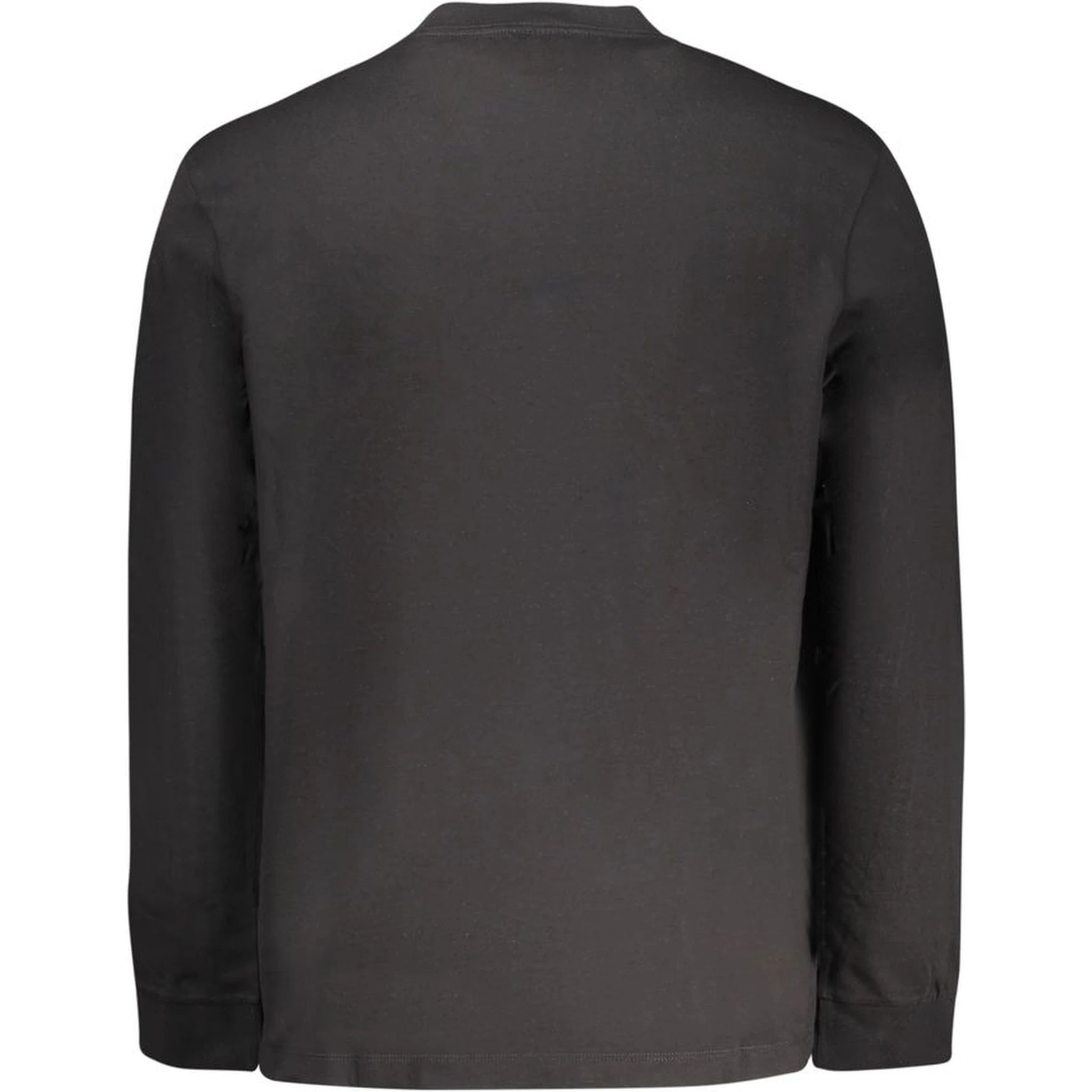 Black Cotton Men T-Shirt