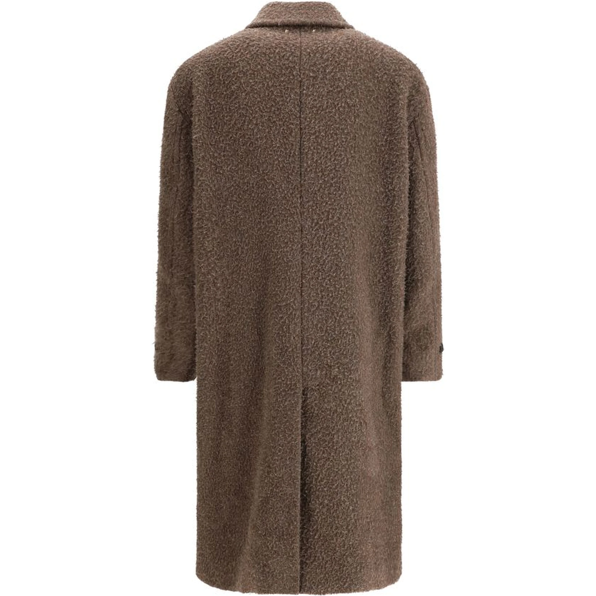 Brown Viscose Coat