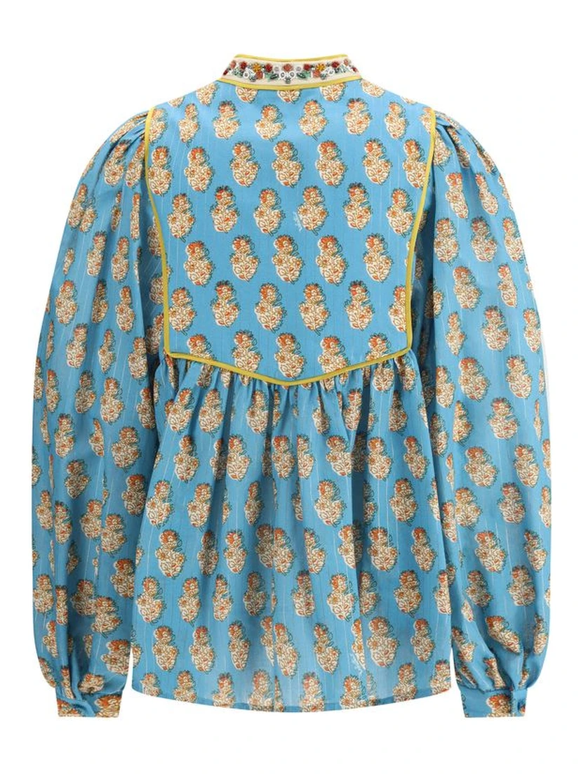 Petales D'Amour print Blouse