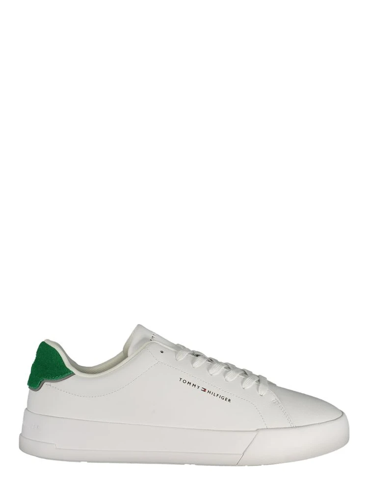 White Leather Men Sneaker