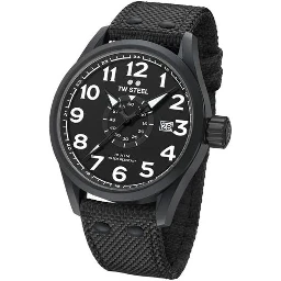 Black Fabric Sport Watch